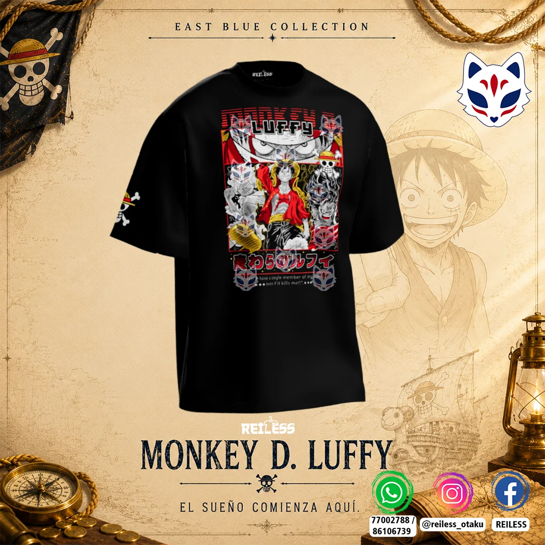 Camiseta One Piece Luffy